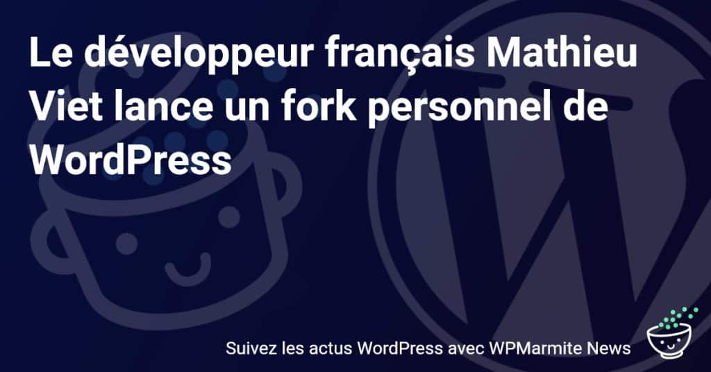 Découvrez le Nouveau WordPress Revitalisé par le Français Mathieu Viet
