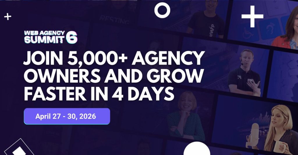 Web Agency Summit : 5 jours de conférences gratuites pour agences et freelances