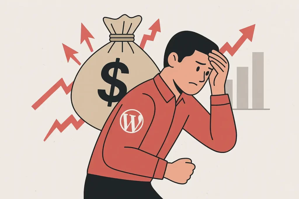 Pourquoi les prix des produits WordPress flambent en 2025