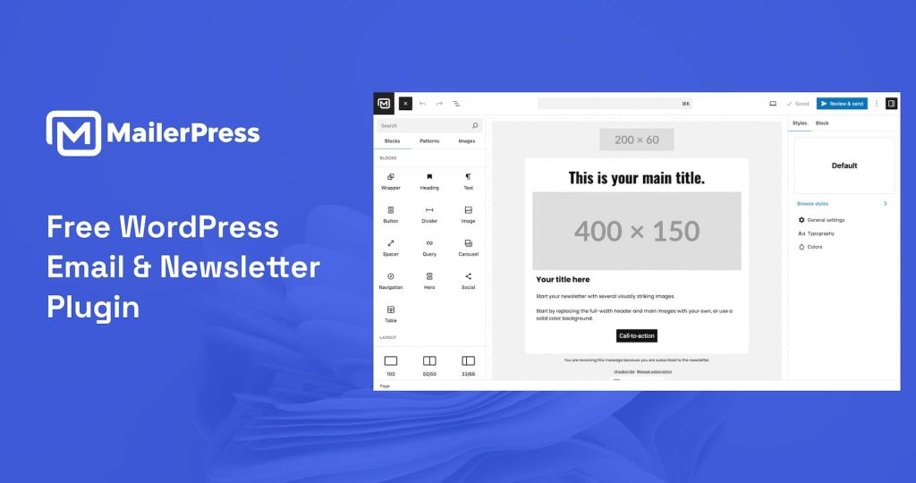 MailerPress : SEOPress lance une nouvelle extension d&rsquo;e-mail marketing