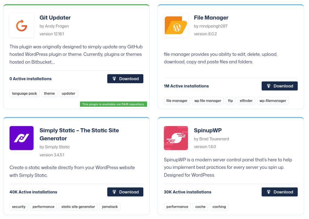 FAIR : un projet open source pour decentraliser les services WordPress.org