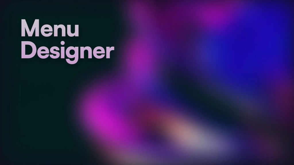 Menu Designer : le co-fondateur d&rsquo;Ollie va lancer une extension pour megamenus