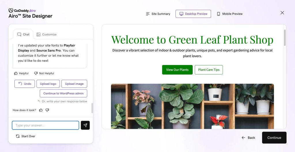GoDaddy lance Airo Site Designer, un créateur de sites WordPress basé sur l’IA