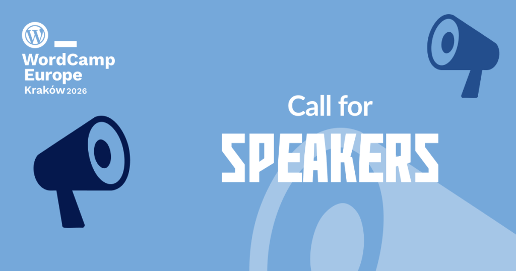 WordCamp Europe 2026 : appel à orateurs jusqu’au 31 janvier