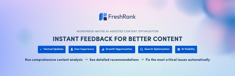 FreshRank : l’extension SEO et GEO de Themeisle