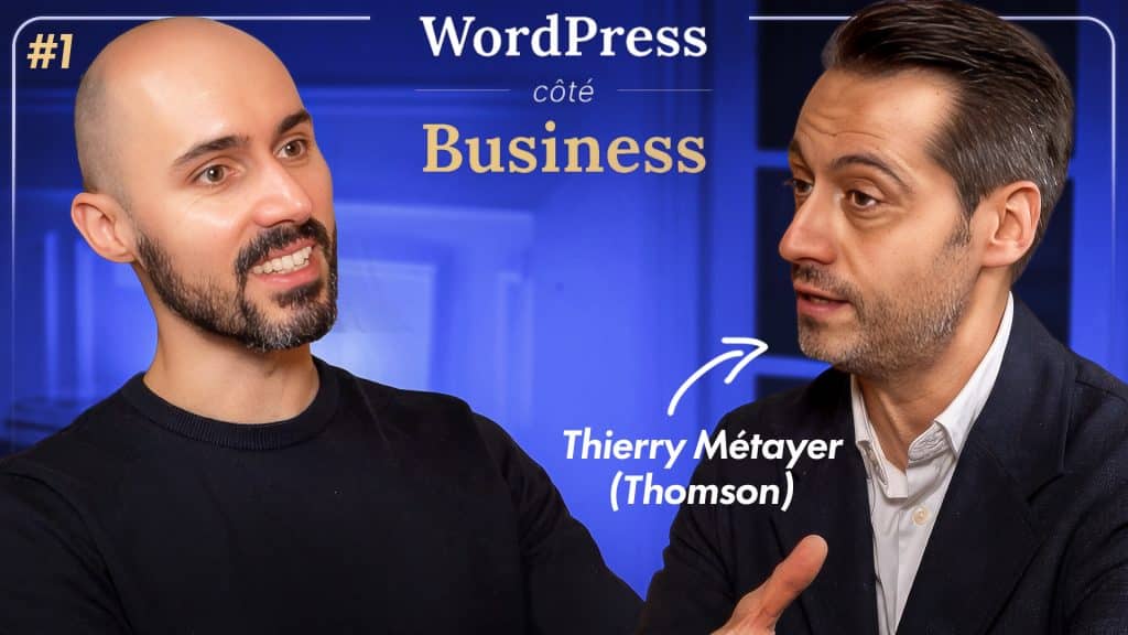 Épisode 1 du podcast WordPress côté Business