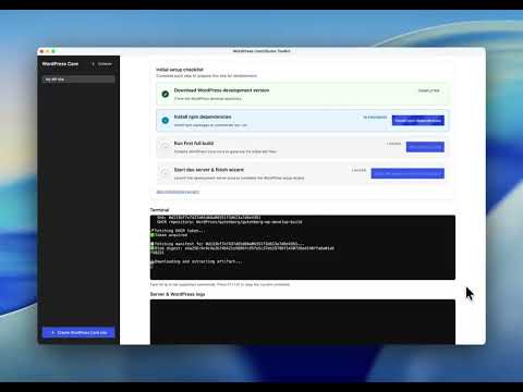 WordPress Core Dev Environment Toolkit : une appli pour faciliter votre première contribution au Cœur