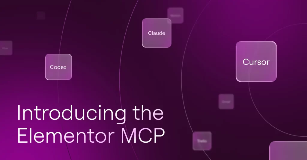 Elementor lance son MCP pour connecter Claude, Codex et Cursor à WordPress